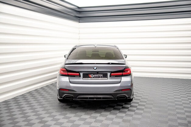 Diffusor Heckansatz passend für BMW 5er M-Paket Limousine / Touring G30 / G31 FL schwarz Hochglanz