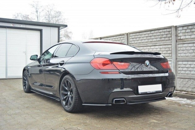 Diffusor Heckansatz passend für BMW 6er Gran Coupe M Paket schwarz Hochglanz (4251937819210)