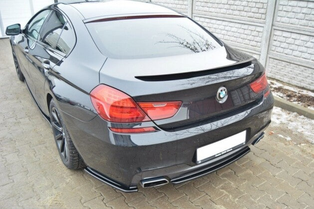Diffusor Heckansatz passend für BMW 6er Gran Coupe M Paket schwarz Hochglanz (4251937819180)