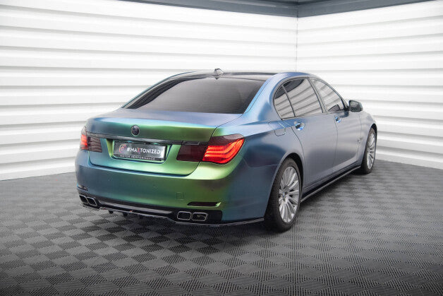 Diffusor Heckansatz passend für BMW 7 F01 schwarz Hochglanz