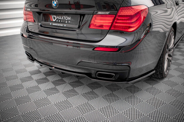 Diffusor Heckansatz passend für BMW 7 M-Paket F01 schwarz Hochglanz