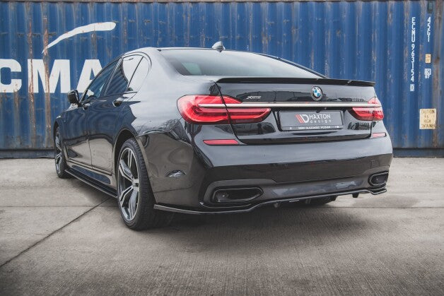 Diffusor Heckansatz passend für BMW 7 M-Paket G11 /G12 schwarz Hochglanz (4251937896952)