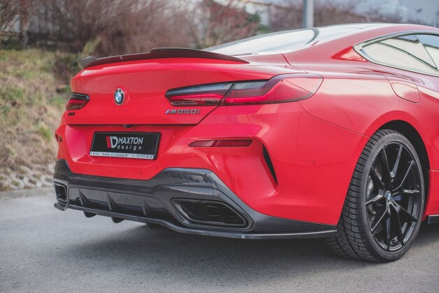 Diffusor Heckansatz passend für BMW 8 Coupe M-Paket G15 schwarz Hochglanz (4251937820148)
