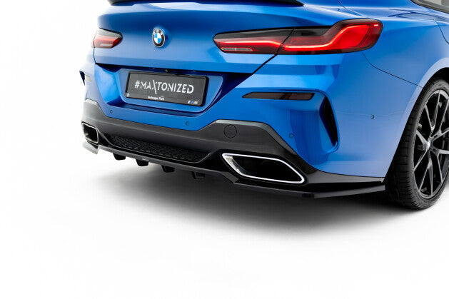 Diffusor Heckansatz passend für BMW 8 Coupe M-Paket G15 schwarz Hochglanz (4255647865116)