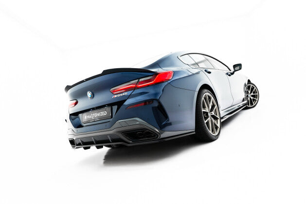 Diffusor Heckansatz passend für BMW 8 Gran Coupe M-Paket G16 schwarz Hochglanz (4255647864218)