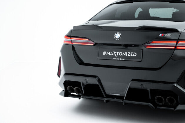 Diffusor Heckansatz passend für BMW M5 Limousine / Touring G90 schwarz Hochglanz