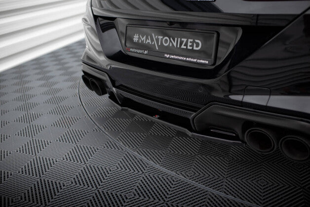 Diffusor Heckansatz passend für BMW M8 Gran Coupe F93 / Coupe F92 schwarz Hochglanz