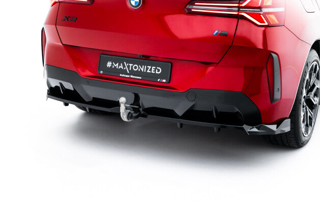 Diffusor Heckansatz passend für BMW X3 M-Paket G45 schwarz Hochglanz