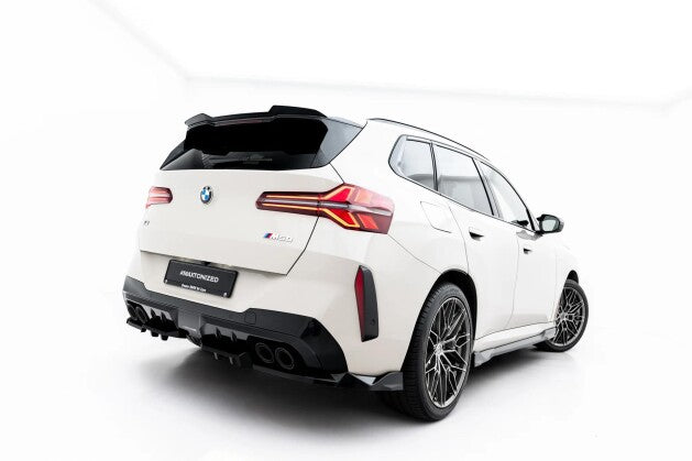 Diffusor Heckansatz passend für BMW X3 M50 G45 schwarz Hochglanz
