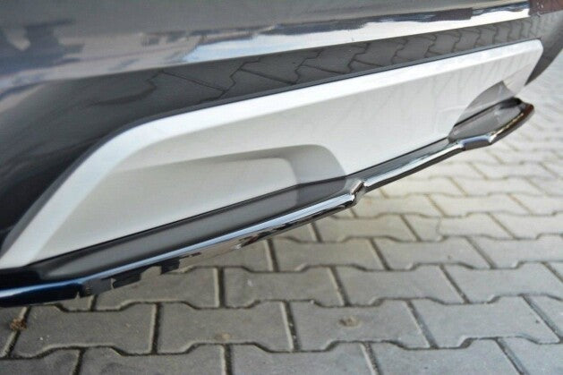 Diffusor Heckansatz passend für BMW X4 M Paket schwarz Hochglanz (4251937820841)