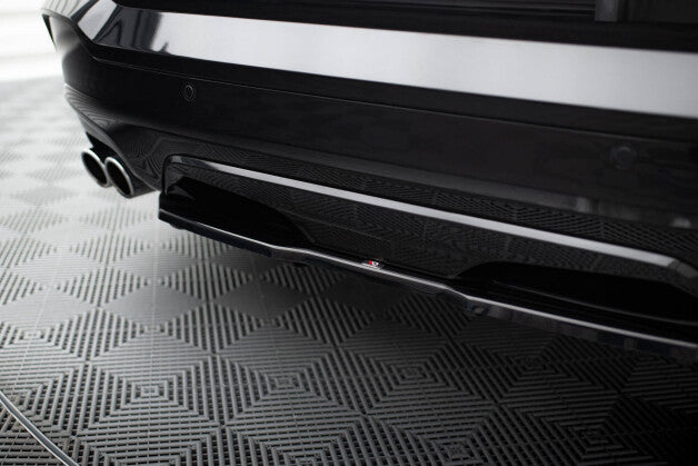 Diffusor Heckansatz passend für BMW X4 M Paket schwarz Hochglanz (4251937896358)