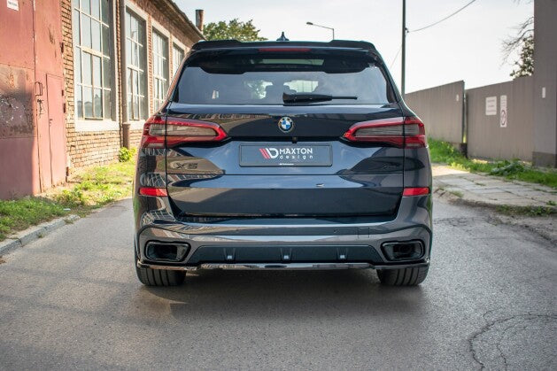 Diffusor Heckansatz passend für BMW X5 G05 M Paket schwarz Hochglanz