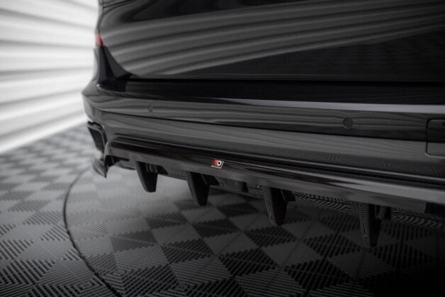 Diffusor Heckansatz passend für BMW X5 M-Paket G05 schwarz Hochglanz