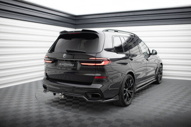 Diffusor Heckansatz passend für BMW X7 M-Paket G07 FL schwarz Hochglanz