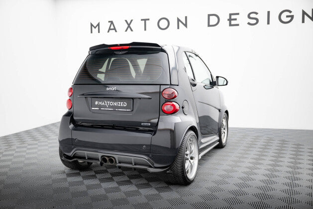 Diffusor Heckansatz passend für Brabus Smart Fortwo C451 FL schwarz Hochglanz
