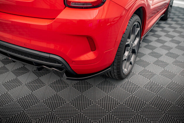 Diffusor Heckansatz passend für Fiat 500X Sport Mk1 FL schwarz Hochglanz