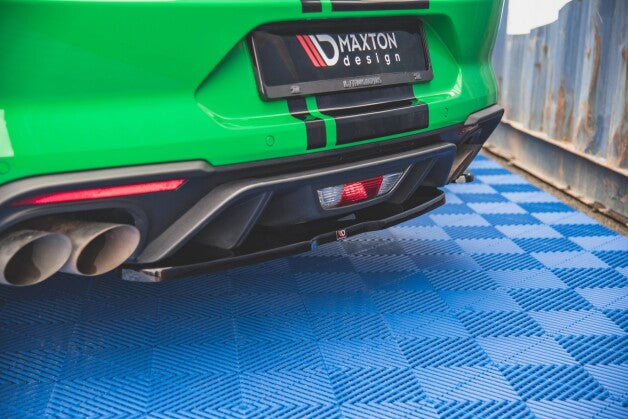 Diffusor Heckansatz passend für Ford Mustang GT Mk6 FL schwarz Hochglanz