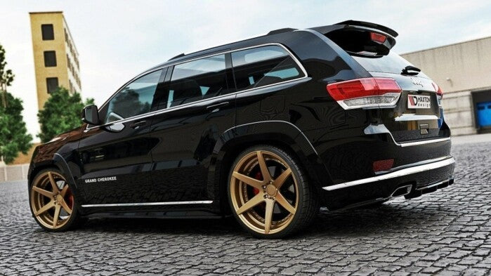 Diffusor Heckansatz passend für Jeep Grand Cherokee WK2 Summit FL schwarz Hochglanz (4251937836941)