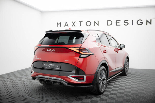 Diffusor Heckansatz passend für Kia Sportage GT-Line Mk5 schwarz Hochglanz
