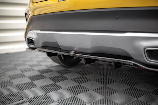 Diffusor Heckansatz passend für Kia XCeed Mk1 schwarz Hochglanz