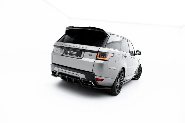 Diffusor Heckansatz passend für Land Rover Range Rover Sport Mk2 Facelift schwarz Hochglanz