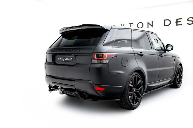 Diffusor Heckansatz passend für Land Rover Range Rover Sport Mk2 schwarz Hochglanz