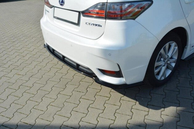 Diffusor Heckansatz passend für Lexus CT Mk1 FL schwarz Hochglanz (4251937837900)
