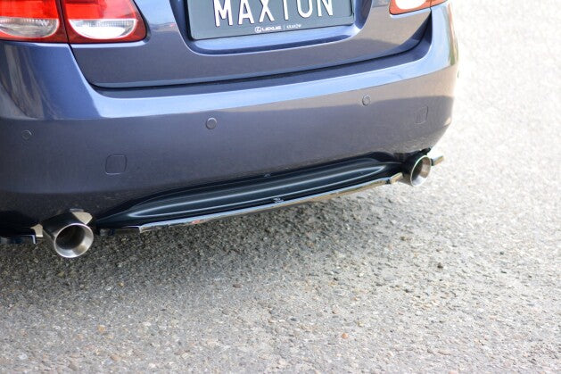 Diffusor Heckansatz passend für LEXUS GS MK.3 schwarz Hochglanz