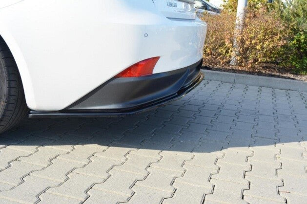 Diffusor Heckansatz passend für Lexus IS Mk3 H schwarz Hochglanz (4251937838938)