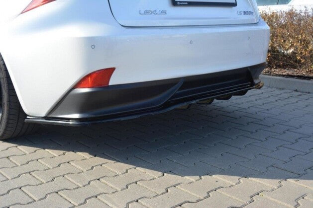 Diffusor Heckansatz passend für Lexus IS Mk3 H schwarz Hochglanz (4251937838907)