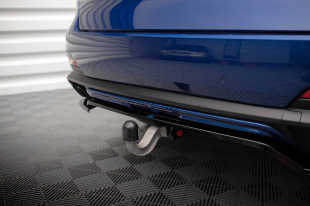 Diffusor Heckansatz passend für Maserati Levante GTS Mk1 schwarz Hochglanz