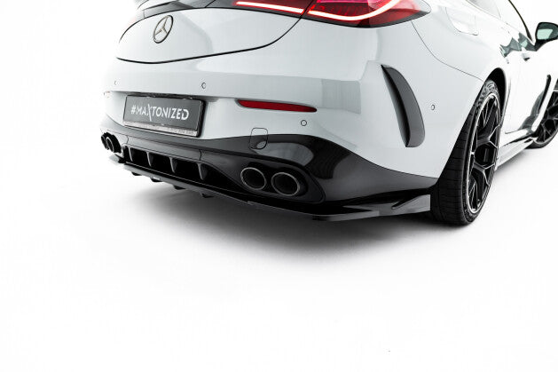 Diffusor Heckansatz passend für Mercedes-AMG CLE 53 Aero C236 schwarz Hochglanz