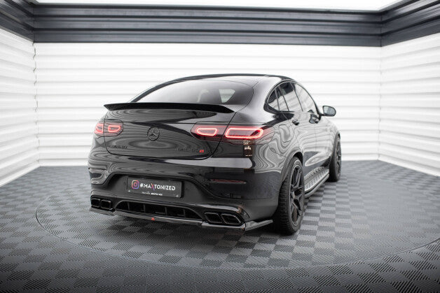Diffusor Heckansatz passend für Mercedes-AMG GLC 63 Coupe C253 FL schwarz Hochglanz