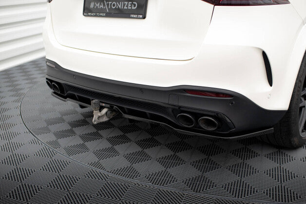 Diffusor Heckansatz passend für Mercedes-AMG GLE 53 / 63 W167 / W167 FL schwarz Hochglanz