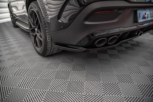 Diffusor Heckansatz passend für Mercedes-AMG GLE 53 Coupe C167 / C167 FL schwarz Hochglanz