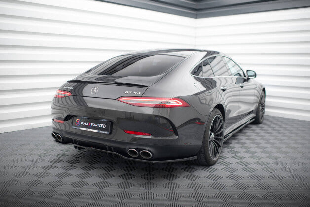 Diffusor Heckansatz passend für Mercedes-AMG GT 53 4-Door Coupe X290 schwarz Hochglanz