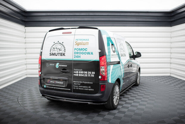 Diffusor Heckansatz passend für Mercedes Citan W415 schwarz Hochglanz