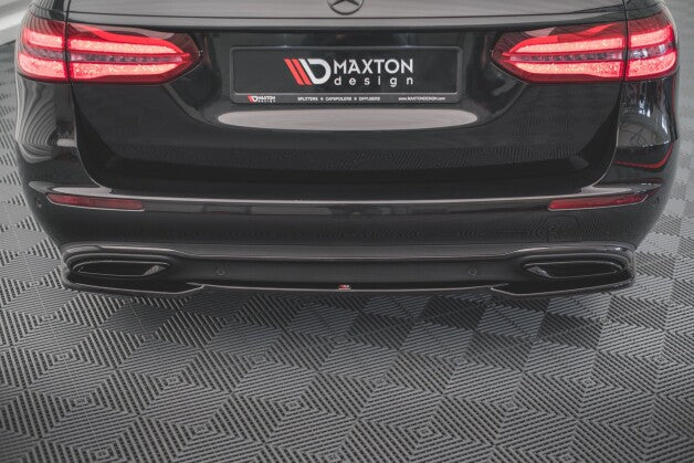 Diffusor Heckansatz passend für Mercedes E W213 schwarz Hochglanz (4251937899670)