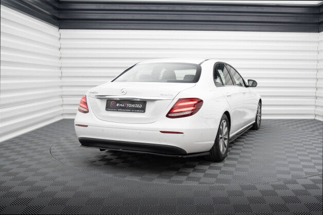 Diffusor Heckansatz passend für Mercedes E W213 schwarz Hochglanz (4255647841622)