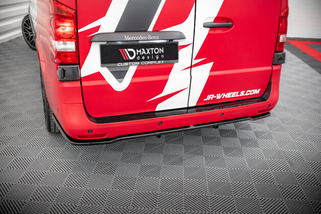 Diffusor Heckansatz passend für Mercedes Vito Extra Long W447 schwarz Hochglanz