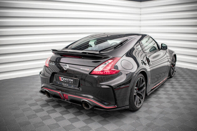 Diffusor Heckansatz passend für Nissan 370Z Nismo FL schwarz Hochglanz