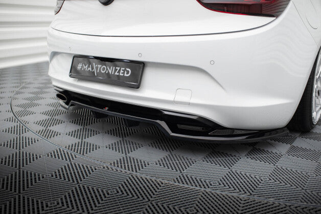 Diffusor Heckansatz passend für Opel Cascada schwarz Hochglanz
