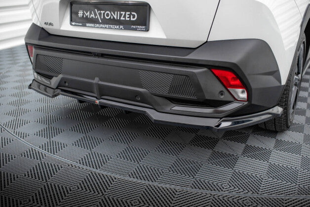 Diffusor Heckansatz passend für Peugeot 408 Mk1 schwarz Hochglanz