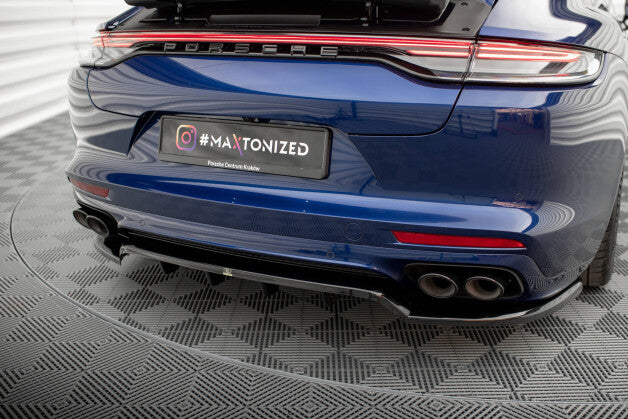 Diffusor Heckansatz passend für Porsche Panamera GTS Sport Turismo 971 FL schwarz Hochglanz