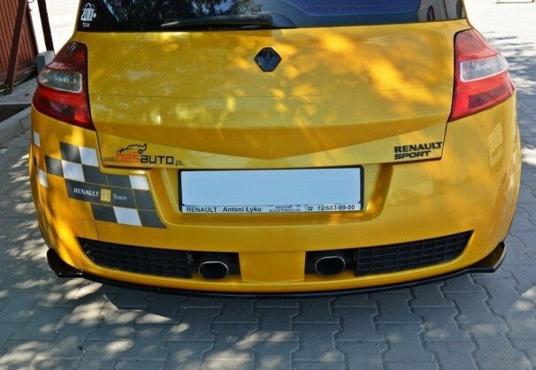 Diffusor Heckansatz passend für Renault Megane II RS schwarz matt