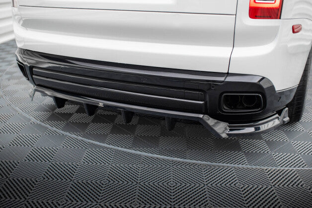 Diffusor Heckansatz passend für Rolls Royce Cullinan schwarz Hochglanz