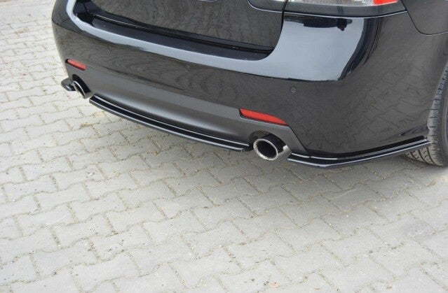 Diffusor Heckansatz passend für Saab 9-3 Aero Mk2 FL schwarz Hochglanz