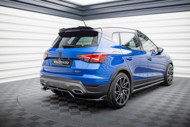 Diffusor Heckansatz passend für Seat Arona FR Mk1 FL schwarz Hochglanz