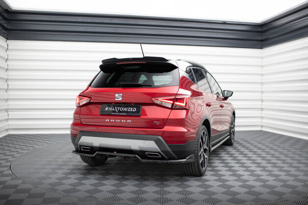 Diffusor Heckansatz passend für Seat Arona FR Mk1 schwarz Hochglanz