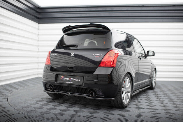 Diffusor Heckansatz passend für Suzuki Swift Sport Mk4 schwarz Hochglanz